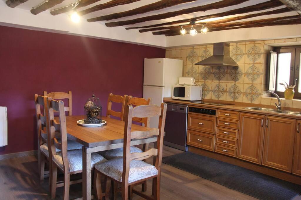 Willa Casa Rustica Y Vistas A La Montana - Els Llavadors Villafranca del Cid Zewnętrze zdjęcie